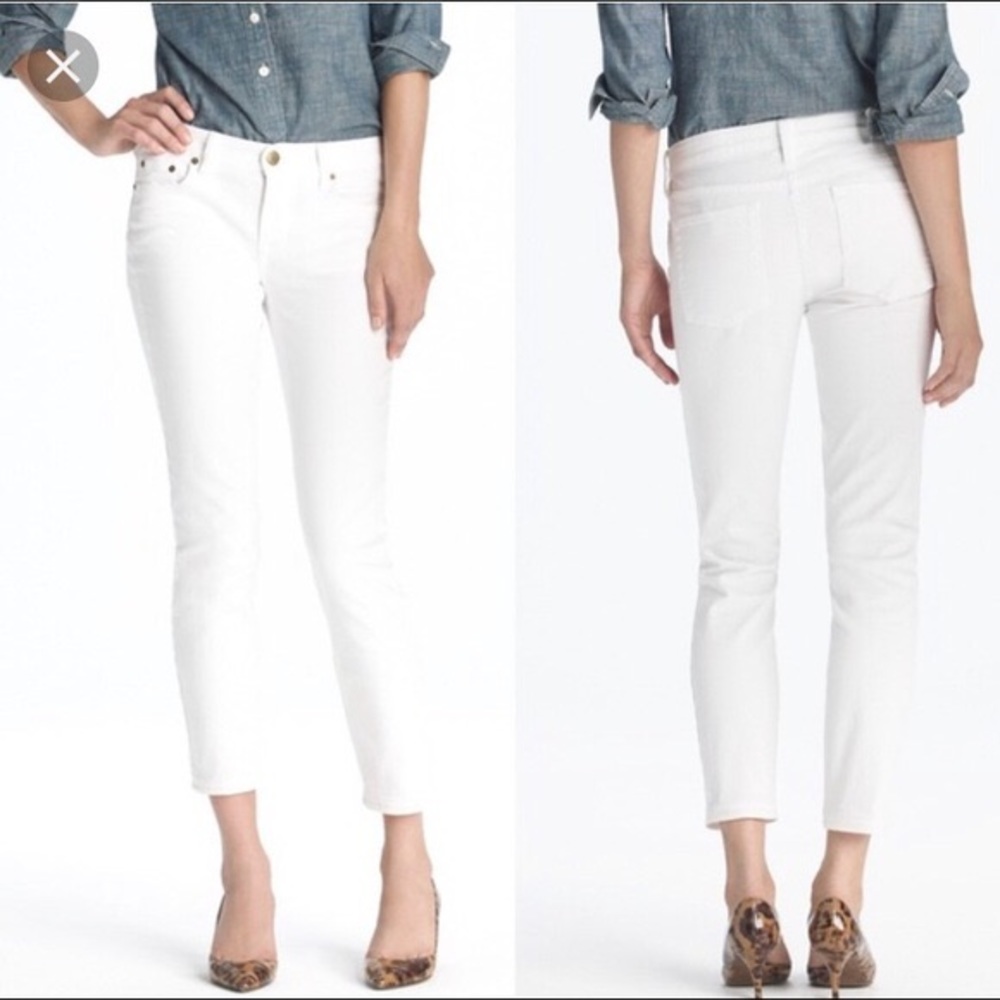 J. Crew Matchstick Crop Denim Pants